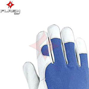 Gants de sport de football de sécurité de travail en polyester FLASH GEAR de qualité supérieure, à doigts entiers, antidérapants, extensibles, à enfiler - Product Image 2
