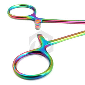 คีมหนีบห้ามเลือดอเนกประสงค์สีรุ้ง8 "คีมสเตนเลสเครื่องมือผ่าตัด - Product Image 5