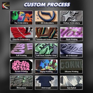 Custom Sun Faded negro de gran tamaño de algodón Vintage Distressed Acid Wash Paint Splatter French Terry Cropped Hoodie Hombres - Product Image 5