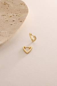 Boucles d'oreilles pendantes en argent sterling 925 plaqué or 14 carats, serties de zircon, élégantes et tendance, cadeau pour femme - Product Image 6