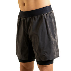 High Quality Unisex <b>MMA</b> Grappling <b>Shorts</b> Custom Logo Printing Stretch Lightweight Breathable Quick Dry Polyester Sports Training - Product Image 2