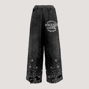 Conjunto Deportivo Personalizado para Hombre, Estilo Urbano, Grueso, Vintage, Lavado Ácido, Pantalones Jogger y Sudadera con Capucha - Product Image 5