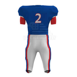 Precio barato uniforme de fútbol americano superventas tela suave diseño personalizado uniforme de fútbol Americano para la venta en línea - Product Image 2