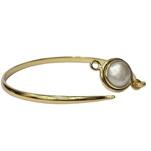 AA Qualité 925 Argent Sterling Fait à la Main Avion Forme Perle Gemme Bracelet Unique Réglable Plaqué Or Accessoire De Mode - Product Image 2