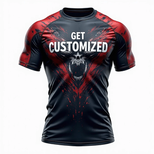 เสื้อแรชการ์ดแบบกำหนดเองเหมาะสำหรับต่อสู้กับการระเหิดและแขนเสื้อสามารถเลือกความยาวได้ชุดกิโมโน - Product Image 6