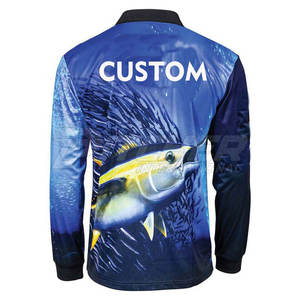 New Arrival Men's Fishing Quarter-<b>Zip</b> <b>Shirt</b> Printed 100% Polyester Quick Dry Breathable UPF 50 Eco Friendly Lightweight Outdoor - Product Image 2