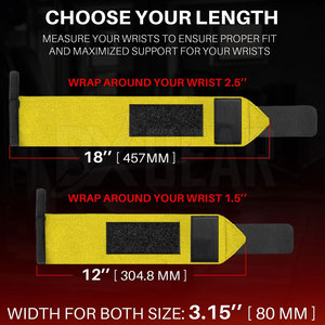 Muñequera de soporte fuerte fabricada en Pakistán para entrenamiento de gimnasia y rendimiento de levantamiento de pesas - Product Image 6
