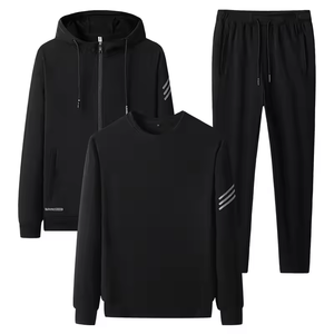 Ensembles de joggings et sweatshirts à capuche surdimensionnés pour hommes avec impression personnalisée - Product Image 2