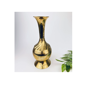 Florero de latón de excelente calidad, artículo decorativo para el hogar, colección de florero antiguo de decoración para el hogar de la India - Product Image 1