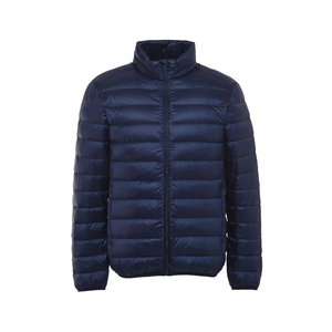 Vestes pour hommes avec logo personnalisé Veste en duvet Vêtements d'hiver en peluche Manteau masculin Vêtements gonflés - Product Image 4