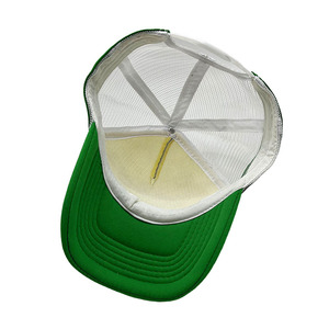 Tùy chỉnh in ấn 5 Bảng điều chỉnh tri-màu Polyester cong vành mũ bóng chày khóa đóng cửa bán buôn Tricolor biểu tượng tùy chỉnh - Product Image 3