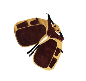 Nueva llegada de cuero resistente hecho a mano de animales grandes herradores Chaps reutilizable delantal de protección diaria TARIQ MFG CO CE ISO EU - Product Image 2