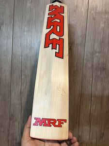 Batte de cricket de saule anglaise professionnelle M-R-F haute Performance saule de qualité supérieure chauve-souris de cricket anglaise de grade 1 - Product Image 2