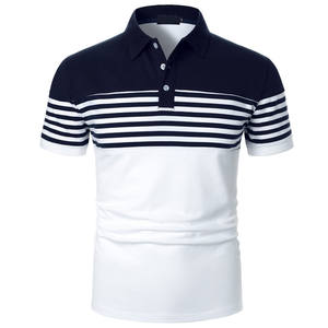 2023 nouveauté en vrac quantité plaine polos hommes décontracté vêtements de rue prix de gros Slim Fit hommes Polo T-Shirts à vendre - Product Image 1