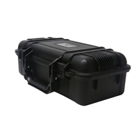 CHIYUE Chiyue-GC-3 Petite boîte à outils multifonctionnelle en plastique rigide antichoc, résistante à la poussière, étanche, noire, 280x130x100mm