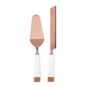 ชุดมีดตัดเค้กและพายทำจากโลหะเครื่องมือตัดเค้กสำหรับวันครบรอบแต่งงาน - Product Image 3