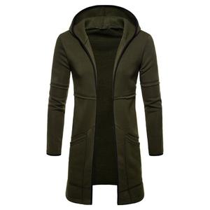 Cárdigan de Cachemira de punto de lana de talla grande, sudaderas con capucha, prendas de vestir exteriores transpirables, sudaderas con capucha deportivas de felpa francesa cálida para invierno - Product Image 3