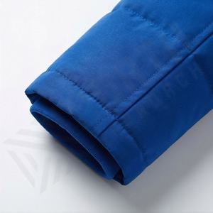 <b>Men</b> Parka Coat Waterproof Breathable Fleece Cotton Outwear Standard Hood Formal Overcoat Plus Size <b>Thermal</b> Insulated Snow - Product Image 6