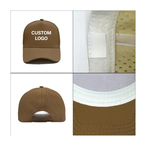 Top Supplier Performance Golf <b>Hat</b> 5 Panels Custom Logo Laser Cut Holes Adjustable Back Closure From Vietnam Sport Headwear Bulk - Product Image 6