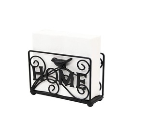 Porte-serviettes en métal exclusif couleur et forme personnalisées dessus de table décoratif fait à la main élégant porte-serviettes en métal bon marché fantaisie - Product Image 3