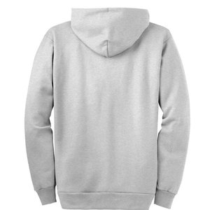 Sudadera con capucha extragrande de algodón 100% French Terry de 500 GSM para hombre, con cremallera completa, estilo boxy, logotipo personalizado, OEM, al por mayor - Product Image 4