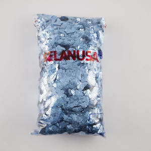 Sequin Forme Spéciale Deux Trous Centrés Couleur Métallique, Selanusa - Product Image 1