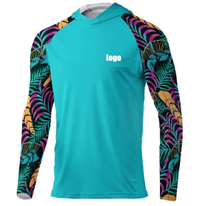 Chemises de pêche à manches longues pour hommes, confortables, de style outdoor, 100% polyester, respirantes, séchage rapide, UPF 50+ UV, faciles à laver - Product Image 4