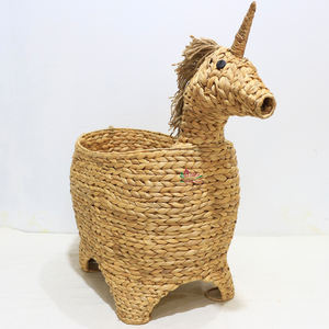 Cesto de almacenamiento decorativo Artex Dong Thap con adorables cestas prácticas en forma de animal para organizar juguetes y ropa - Product Image 3