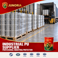 Fournisseur de revêtement liquide acrylique aliphatique 2K, peinture polyuréthane industrielle résistante aux UV, couleurs personnalisables pour l'acier
