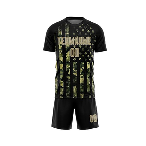 Ensemble de maillots de football de l'équipe de fabrication Uniforme de football à sublimation personnalisée de haute qualité - Product Image 4