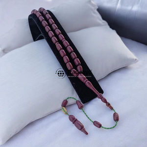 Tasbih Mala en bois de qualité héritage avec des perles tendance pour la méditation spirituelle, cadeau par Tradebyd - Product Image 2