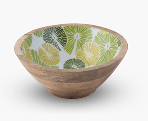 100% Natural <b>Wooden</b> Round Salad <b>Bowl</b> Eco Friendly <b>Large</b> Capacity Admirable Quality at Under Your Budget - Product Image 4