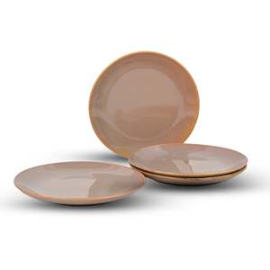 Service d'assiettes en céramique classiques de haute qualité, lot de 4, 10,5 pouces, pour la maison et les réceptions, motif personnalisable, finition excellente, livraison gratuite pour les hôtels - Product Image 3