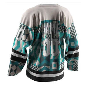 Uniforme de Equipo Personalizado, Último Estilo, Jersey de Hockey sobre Hielo Sublimado Personalizado de Calidad a Precio Económico con Logotipo Personalizado - Product Image 5