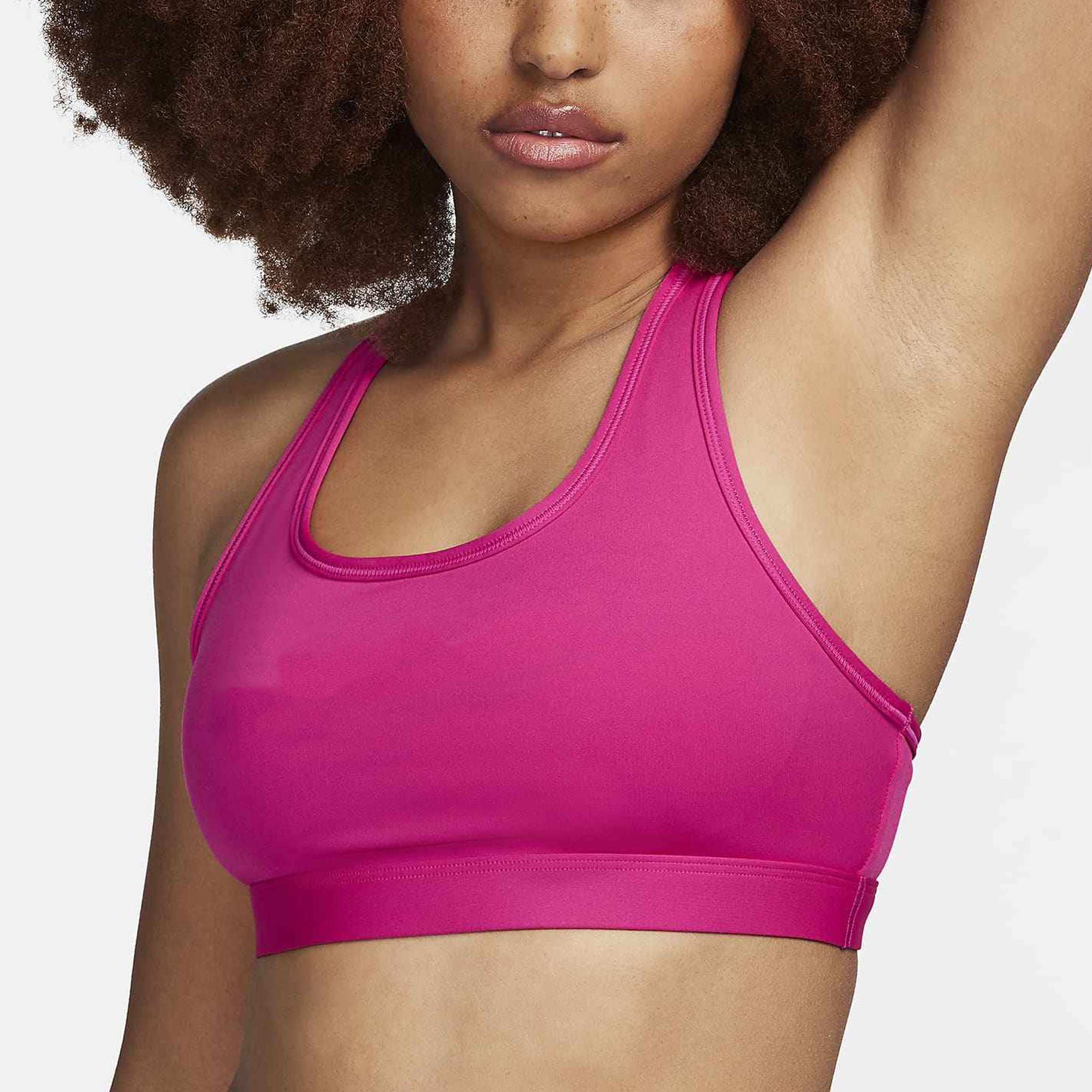 Quick Drying Breathable Shockproof Yoga Fitness Sports Bra with Removable Chest Pad Thin Straps Medium Support