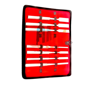 Hibbs ชุดเครื่องมือผ่าตัดออร์โธปิดิกส์7ชิ้น, ชุดอุปกรณ์ผ่าตัดกระดูกแบบตรง9นิ้ว - Product Image 6