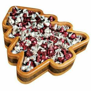 Fruits secs en bois de mangue de haute qualité et bonbons utilisés en forme de fleur grand plateau plateau meilleure vente - Product Image 3