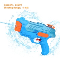 Pistolet à eau en gros coloré Mini Transparent petit pistolet à eau enfants en plein air combat tir pas cher pistolet à eau pour les enfants