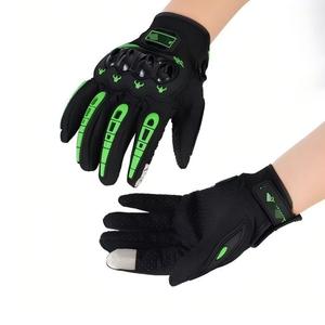 Gants d'été Nexus Fabrica MG-011 en cuir synthétique à demi-doigts, coupe-vent, imperméables, anti-choc, avec fermeture auto-agrippante pour le cyclisme - Product Image 4