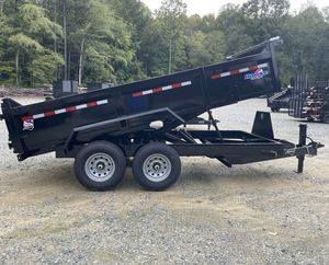 New High Quality 2025 Hillcrest 7x16 14TON Dump <b>Trailer</b> Cargo & Utility <b>Trailers</b> Product - Product Image 1