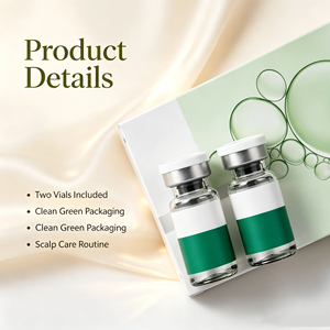 Kit de soin du cuir chevelu en poudre lyophilisée, complexe d'exosomes pour salon de beauté et soins de beauté quotidiens personnels - Product Image 4