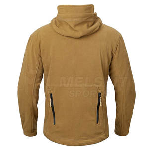 Premium <b>Men's</b> Fleece Winter <b>Jacket</b> Custom Design Outerwear High Quality Quick Dry Breathable Polyester/Cotton <b>Casual</b> Custom - Product Image 2