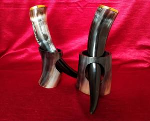 Cuerno Vikingo 100% Natural y Orgánico para Beber, Ecológico, Pulido, Estilo Romántico, Hecho a Mano con Cuerno de Vaca para Cerveza - Product Image 6