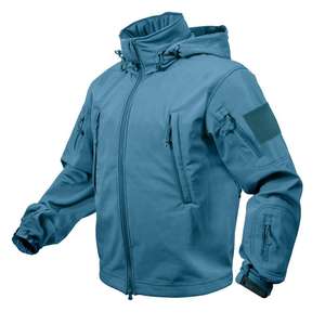 Veste Softshell pour homme, directement de l'usine, imperméable, coupe-vent, tissu extensible, pour les sports de plein air, le camping et les vêtements de travail - Product Image 4