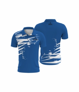 Polos en maille florale à sublimation personnalisée pour hommes, 100% polyester avec étiquettes personnalisées, sublimation intégrale - Product Image 1