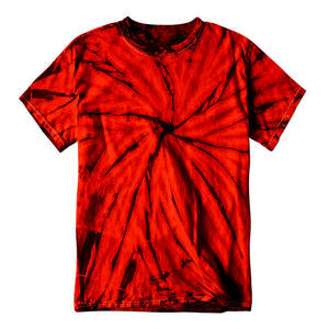 Camisetas básicas con tinte de corbata, Tops de algodón personalizados informales de alta calidad, camisetas informales de verano - Product Image 6