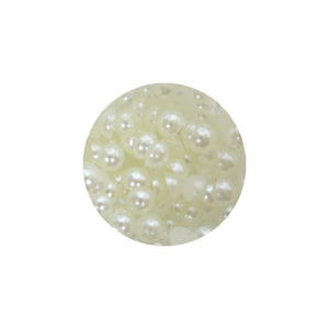 Strass pour ongles en pierre de nacre Off-White 1,5 mm 1g (15 pièces) - Product Image 1