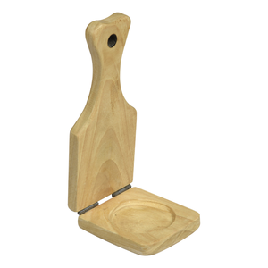 Prensador de masa de madera, prensa de piel, molde de forma cuadrada para bolas de masa hervida, herramienta de repostería para hornear, venta - Product Image 2