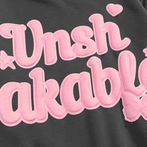 2025 hiver Collection personnalisé luxe hommes 100% coton polaire bouffée impression sweats à capuche pull Anti-rétrécissement taille 6XL en gros - Product Image 3