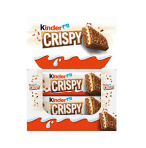 ขายส่งขนม Kinder Crispy 34 กรัม น้ำหนักเกลือน้ำหนักสุทธิ 0.277 กรัมต่อ 100 กรัม เพื่อรสนมดี สมดุล พร้อมส่งออกทั่วโลก - Product Image 2